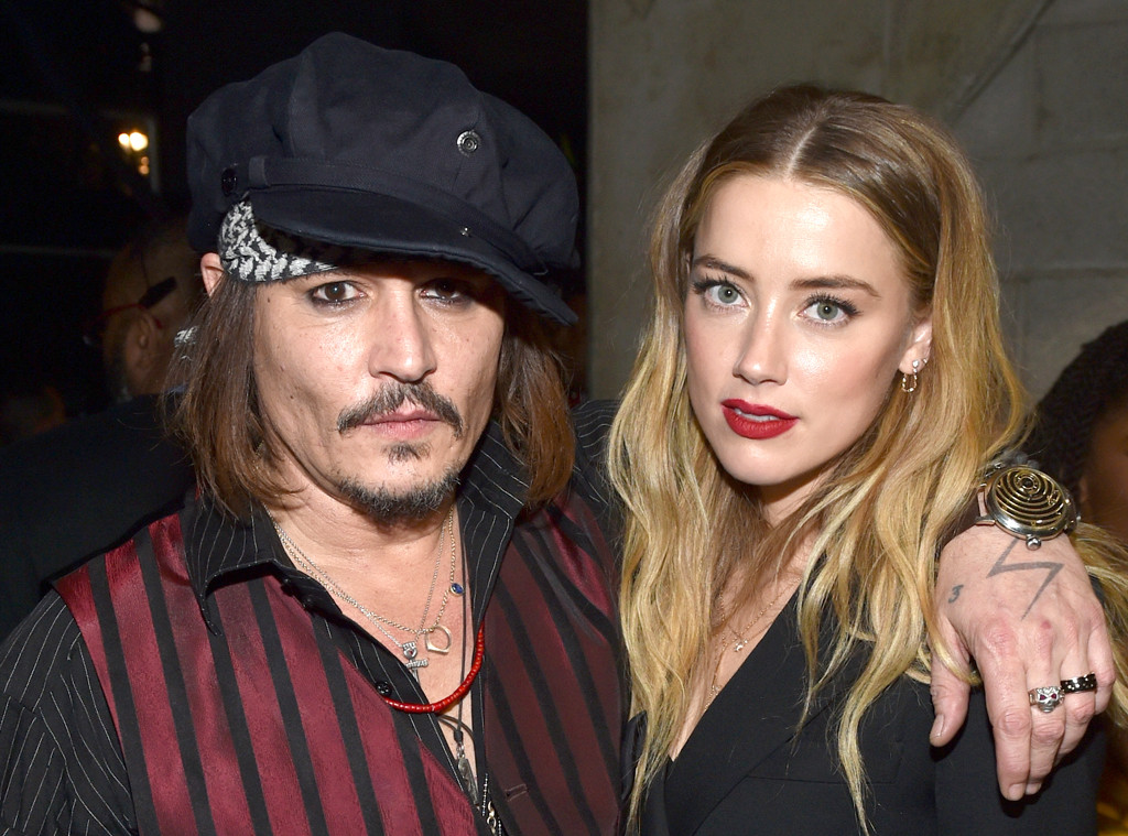 Amber Heard, Johnny Depp, 2016 Grammy Awards, Candids Amber Heard, Johnny Depp, 2016 Grammy Awards, Candids